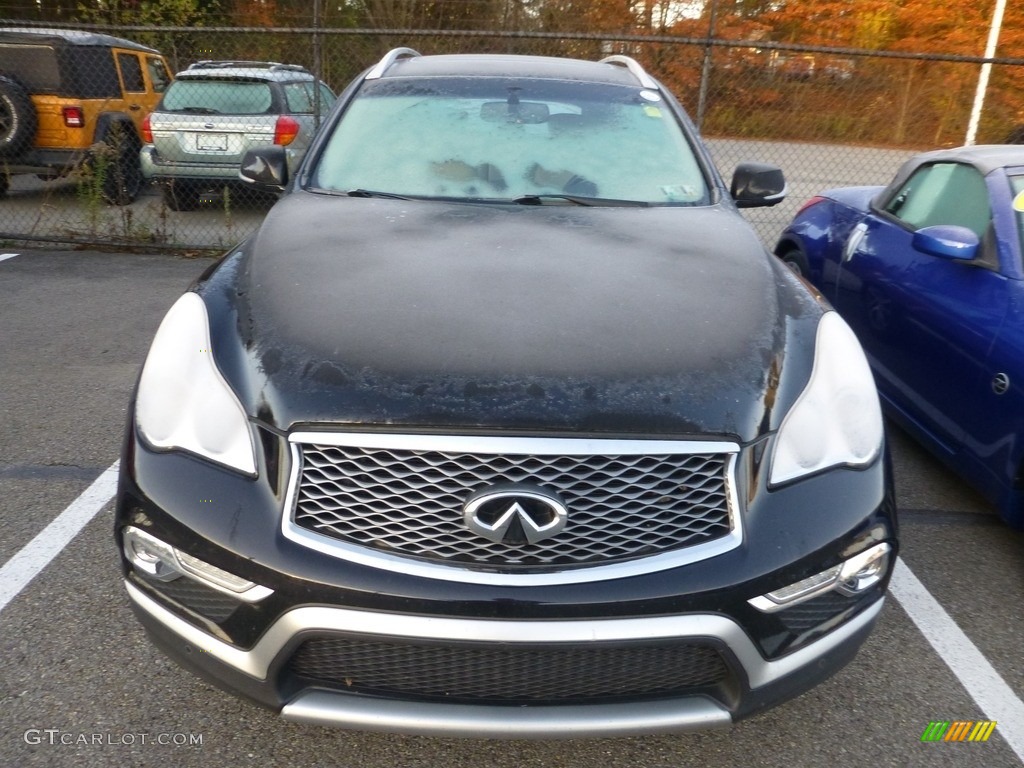 2016 QX50 AWD - Malbec Black / Wheat photo #4