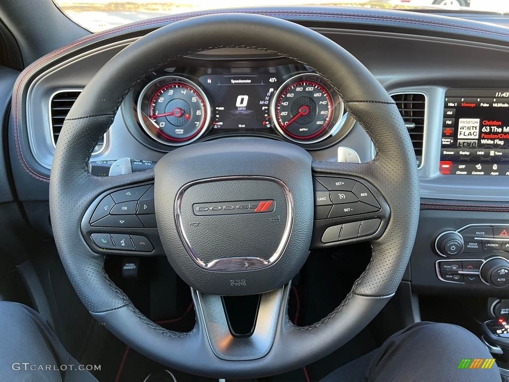 2023 Dodge Charger Scat Pack Plus Steering Wheel Photos
