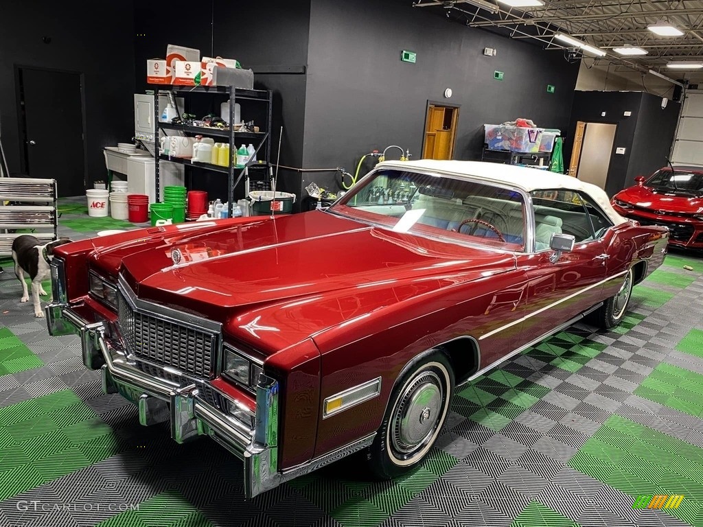 Firethorn Metallic 1976 Cadillac Eldorado Convertible Exterior Photo #146751921