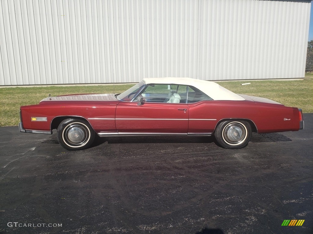 Firethorn Metallic 1976 Cadillac Eldorado Convertible Exterior Photo #146751945