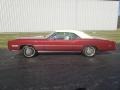 Firethorn Metallic 1976 Cadillac Eldorado Convertible Exterior