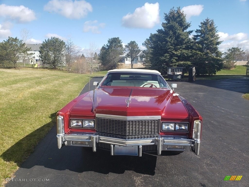 Firethorn Metallic 1976 Cadillac Eldorado Convertible Exterior Photo #146751963