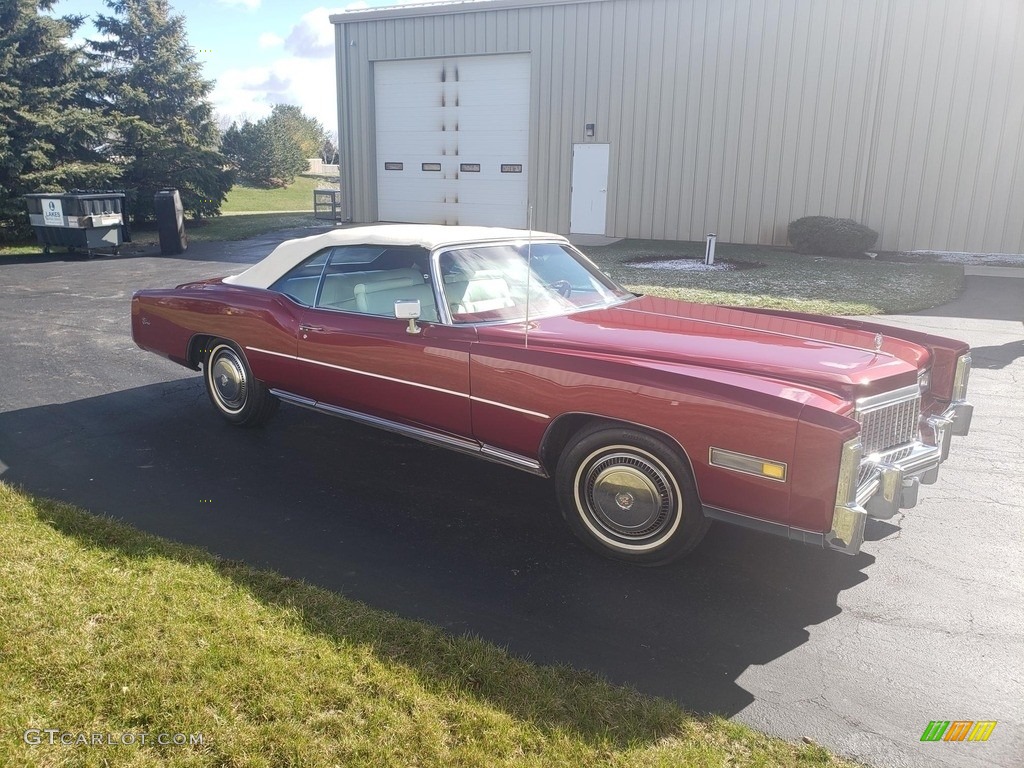 Firethorn Metallic 1976 Cadillac Eldorado Convertible Exterior Photo #146751987