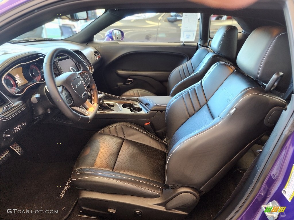 Black Interior 2023 Dodge Challenger SRT Hellcat JailBreak Widebody Photo #146752167