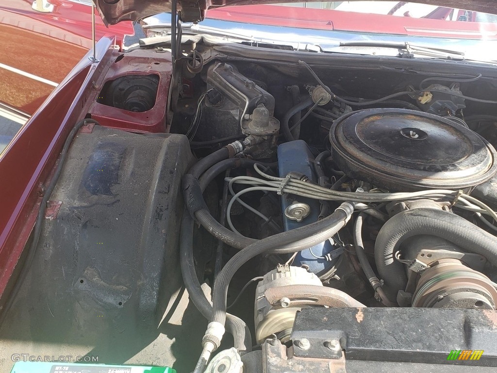 1976 Cadillac Eldorado Convertible 500 cid OHV16-Valve V8 Engine Photo #146752284
