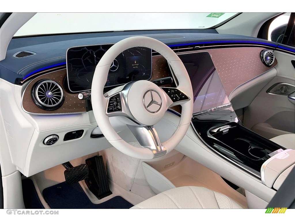 2023 Mercedes-Benz EQE 350+ Sedan Neva Gray/Sable Brown Dashboard Photo #146752296