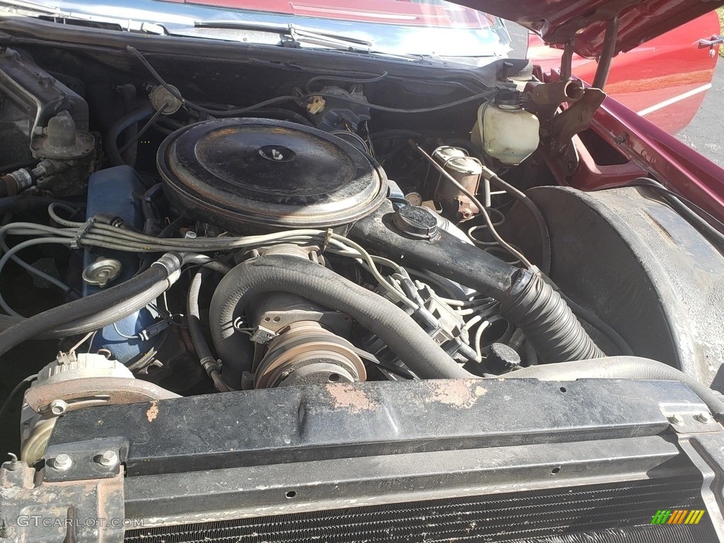 1976 Cadillac Eldorado Convertible 500 cid OHV16-Valve V8 Engine Photo #146752305