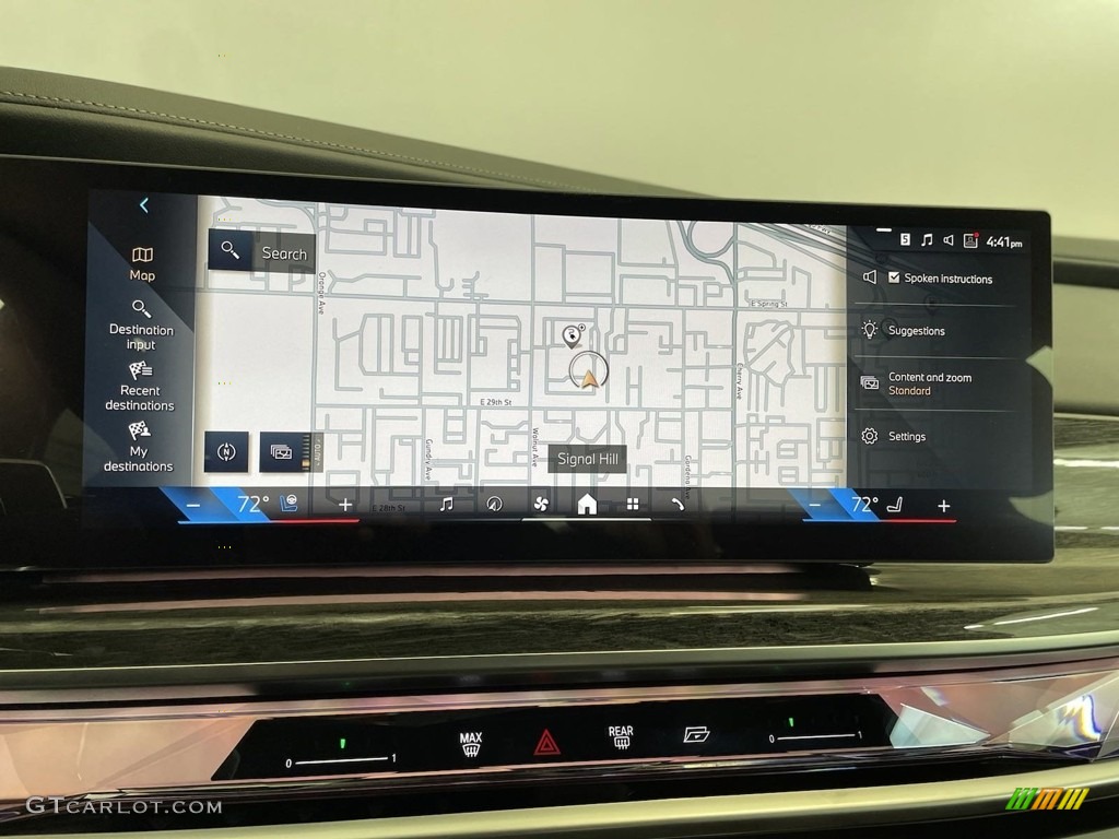 2024 BMW 7 Series 750e xDrive Sedan Navigation Photos