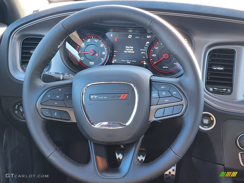 2023 Charger SXT AWD Blacktop - Pitch Black / Black photo #11