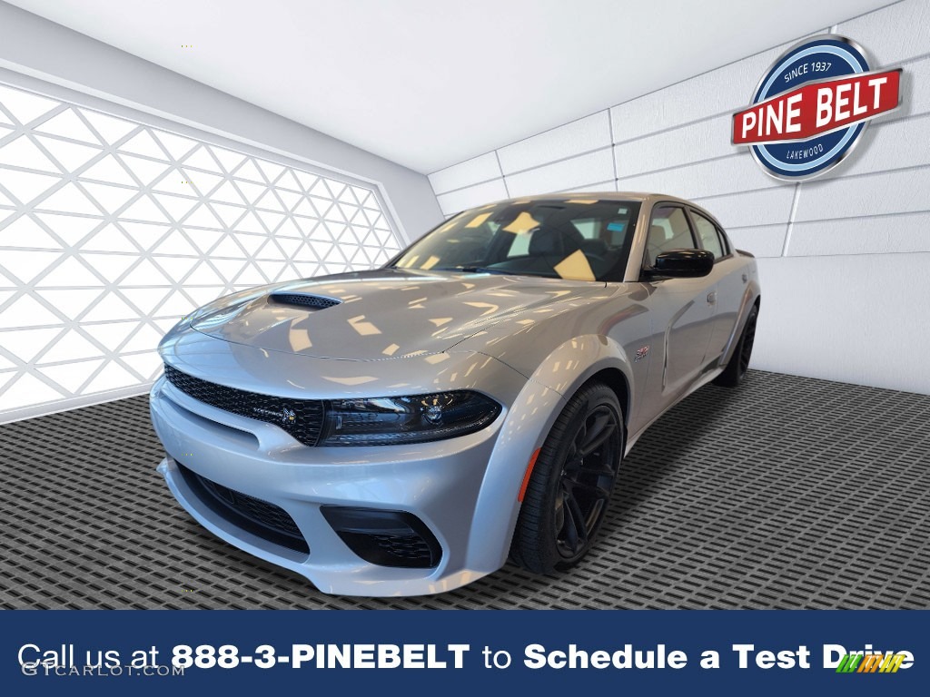 2023 Charger Scat Pack Widebody - Triple Nickel / Ruby Red/Black photo #1