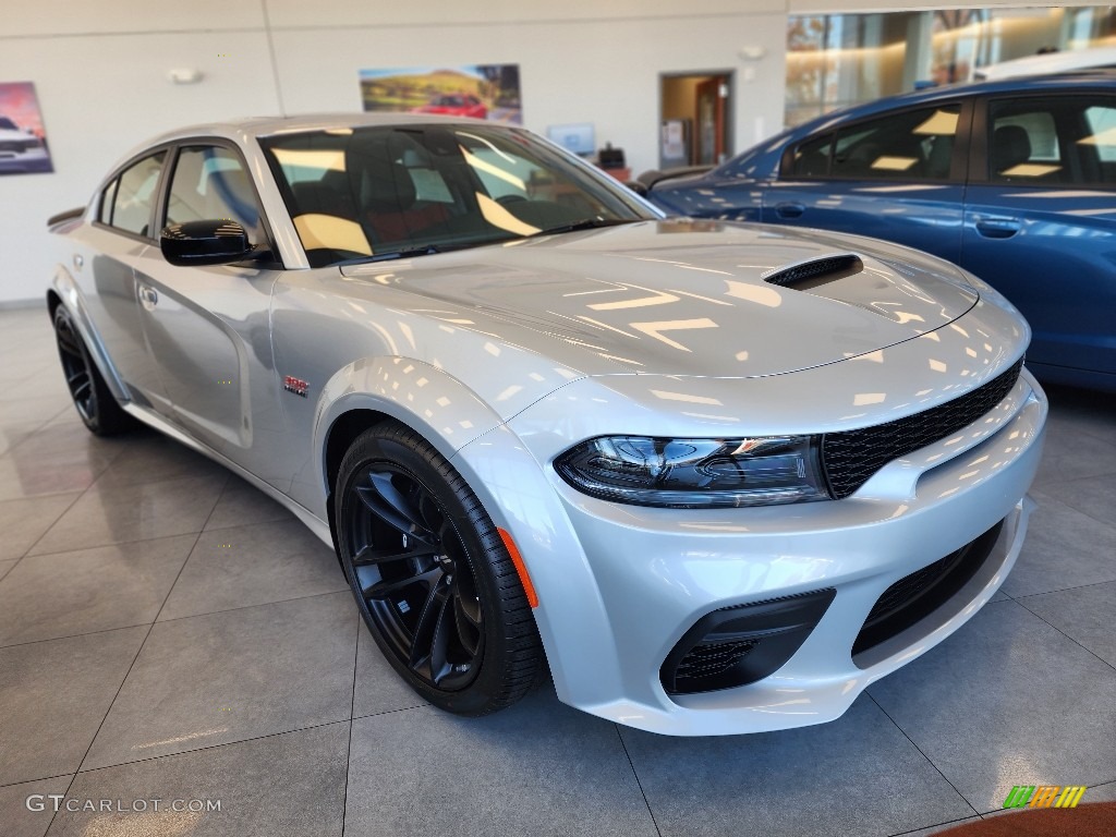 Triple Nickel 2023 Dodge Charger Scat Pack Widebody Exterior Photo #146753658