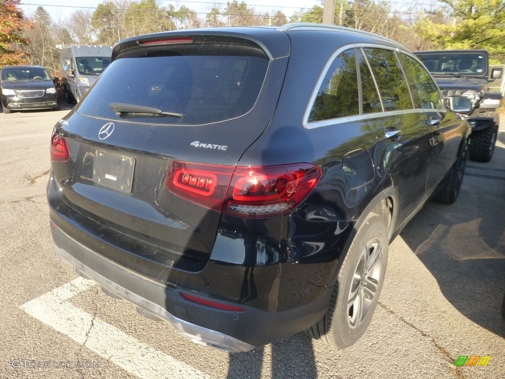 2021 GLC 300 4Matic - Black / Black photo #4