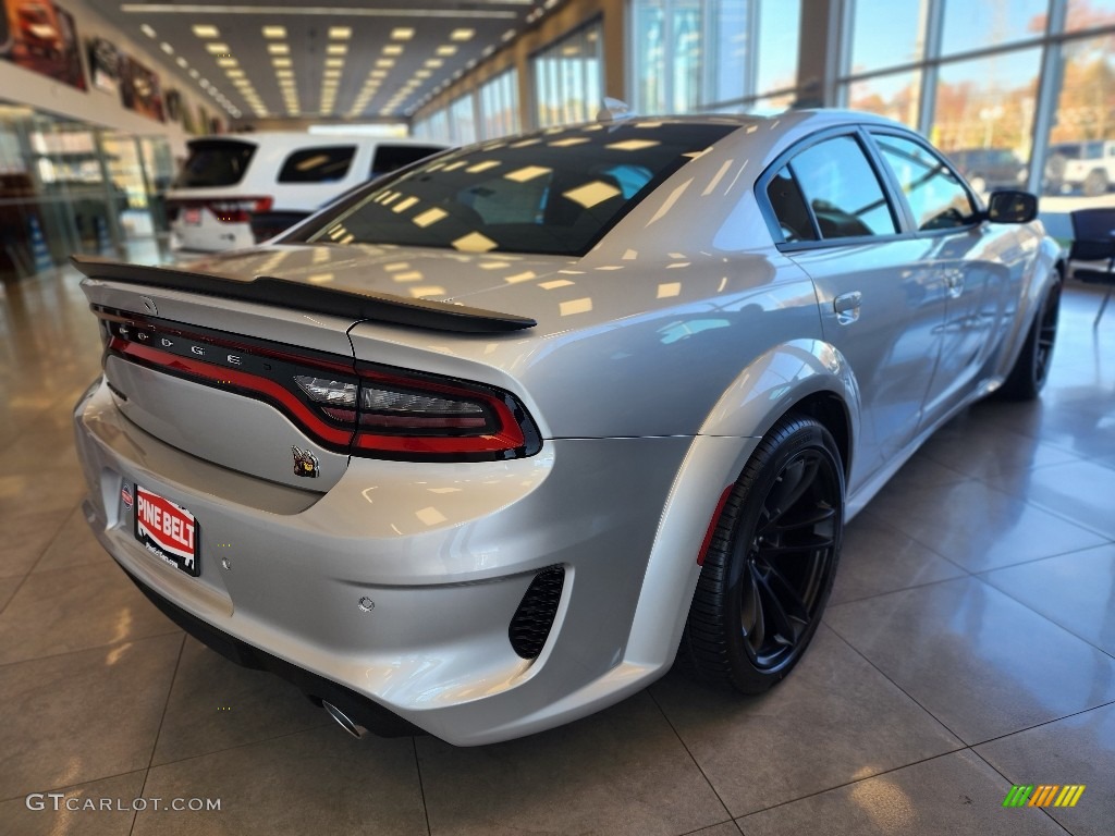 2023 Charger Scat Pack Widebody - Triple Nickel / Ruby Red/Black photo #6