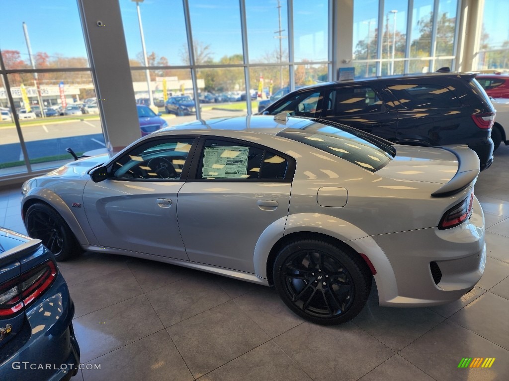 2023 Charger Scat Pack Widebody - Triple Nickel / Ruby Red/Black photo #10