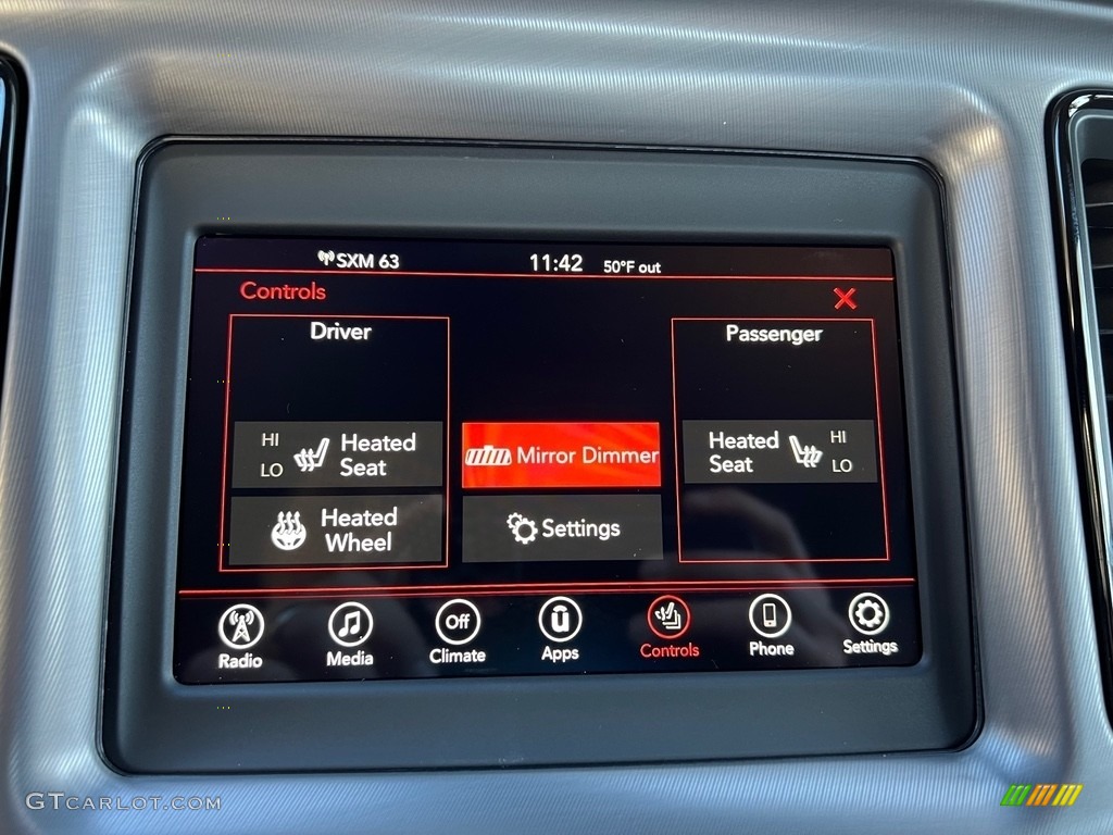 2023 Dodge Challenger SXT Blacktop Controls Photo #146755122