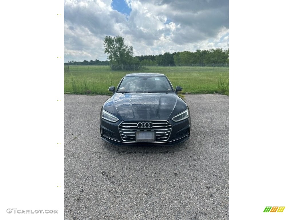 Manhattan Gray Metallic 2018 Audi A5 Premium Plus quattro Coupe Exterior Photo #146755406