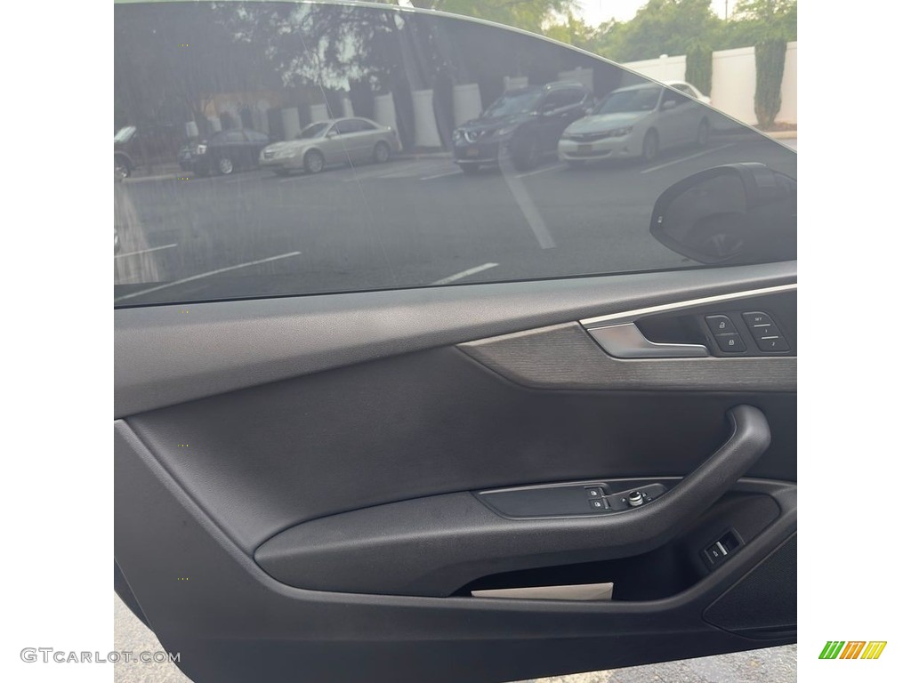 2018 Audi A5 Premium Plus quattro Coupe Black Door Panel Photo #146755409