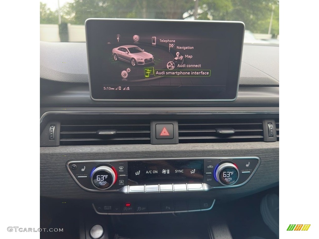 2018 Audi A5 Premium Plus quattro Coupe Controls Photos