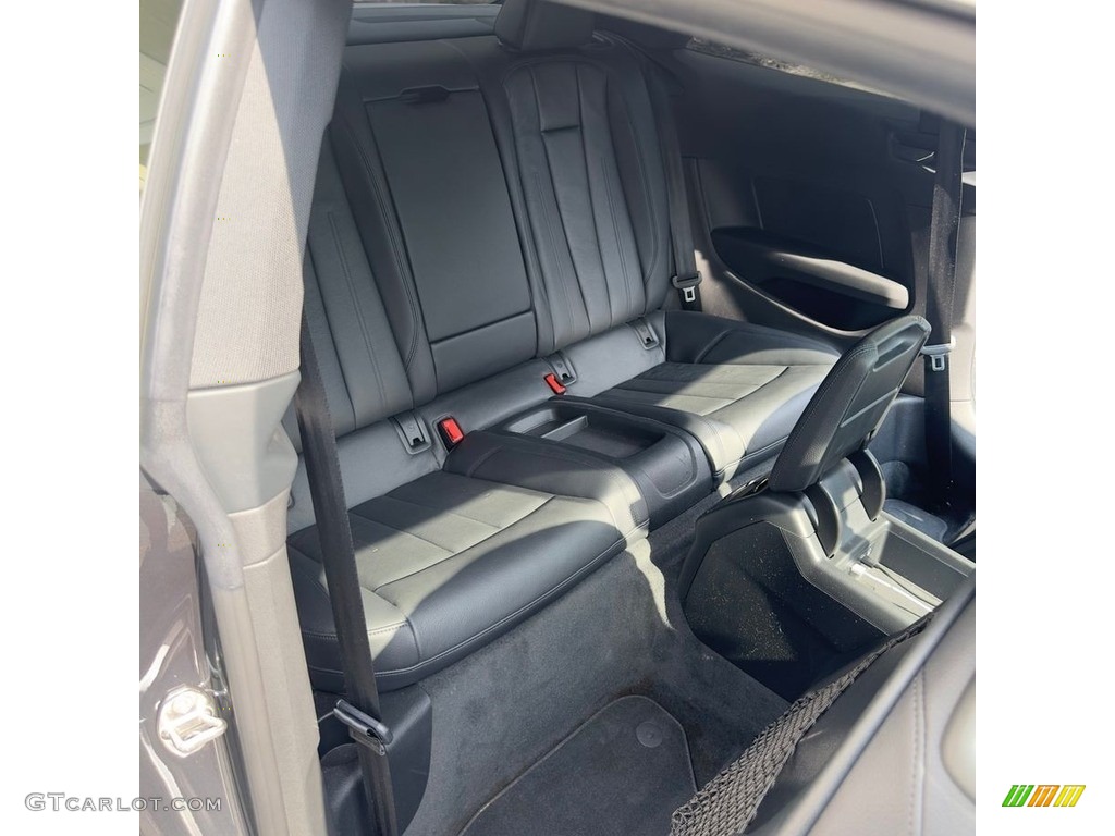 2018 Audi A5 Premium Plus quattro Coupe Rear Seat Photos