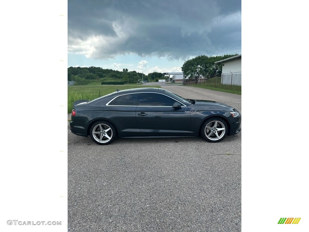 Manhattan Gray Metallic 2018 Audi A5 Premium Plus quattro Coupe Exterior Photo #146755460