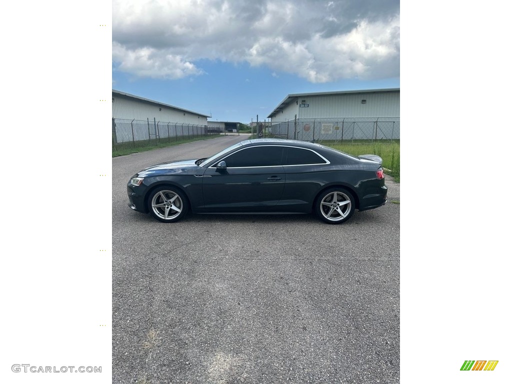 Manhattan Gray Metallic 2018 Audi A5 Premium Plus quattro Coupe Exterior Photo #146755469