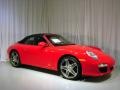 Guards Red - 911 Carrera Cabriolet Photo No. 11