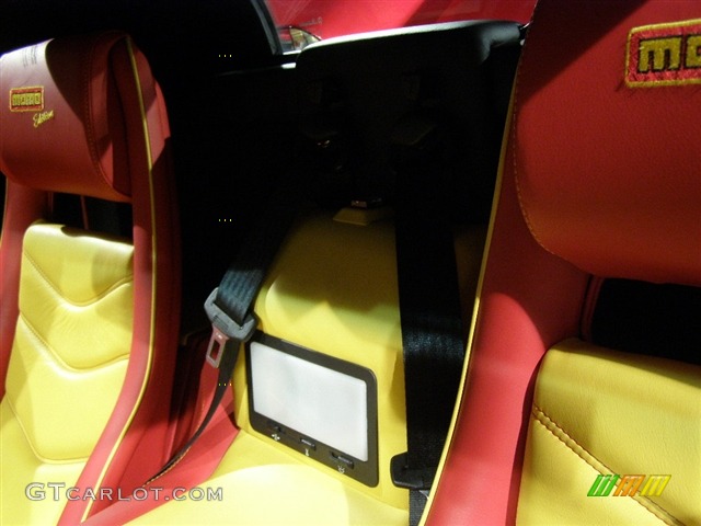 Red/Yellow Interior 1999 Lamborghini Diablo VT Roadster MOMO Limited Edition Photo #146775