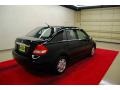 2009 Super Black Nissan Versa 1.8 S Sedan  photo #6