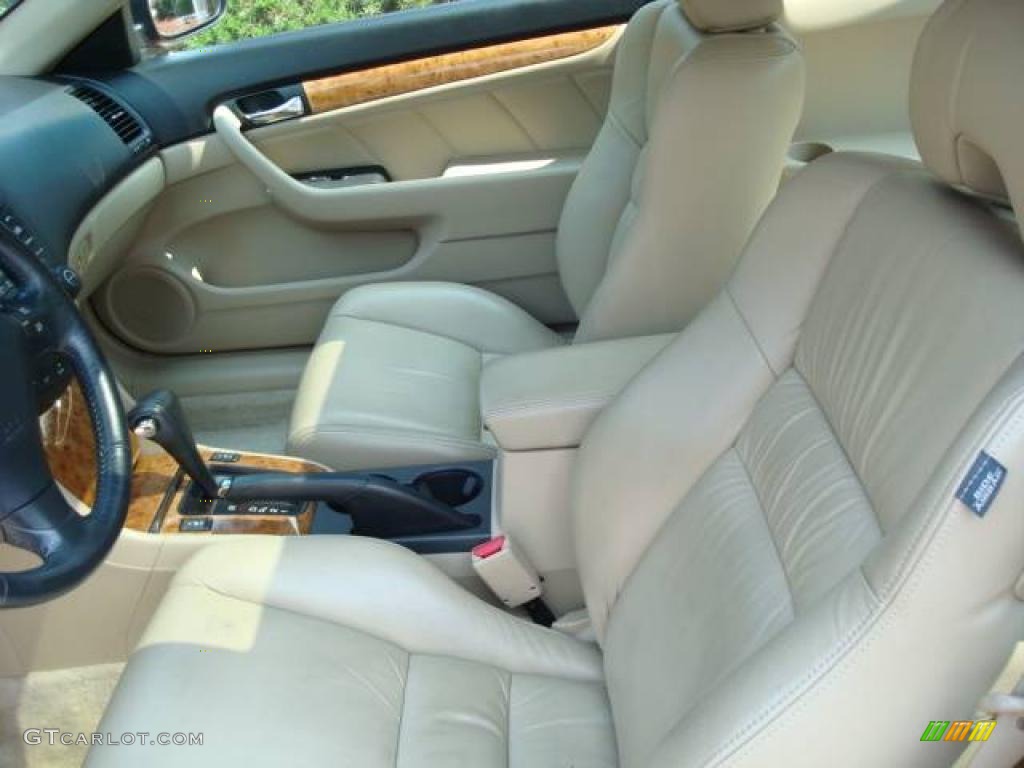 2003 Accord EX V6 Coupe - San Marino Red / Ivory photo #8