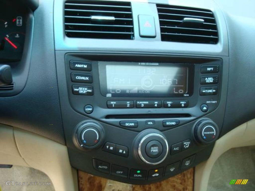 2003 Accord EX V6 Coupe - San Marino Red / Ivory photo #13