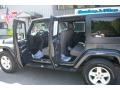 2007 Steel Blue Metallic Jeep Wrangler Unlimited Sahara 4x4  photo #11