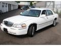 Vibrant White 2005 Lincoln Town Car Sedan