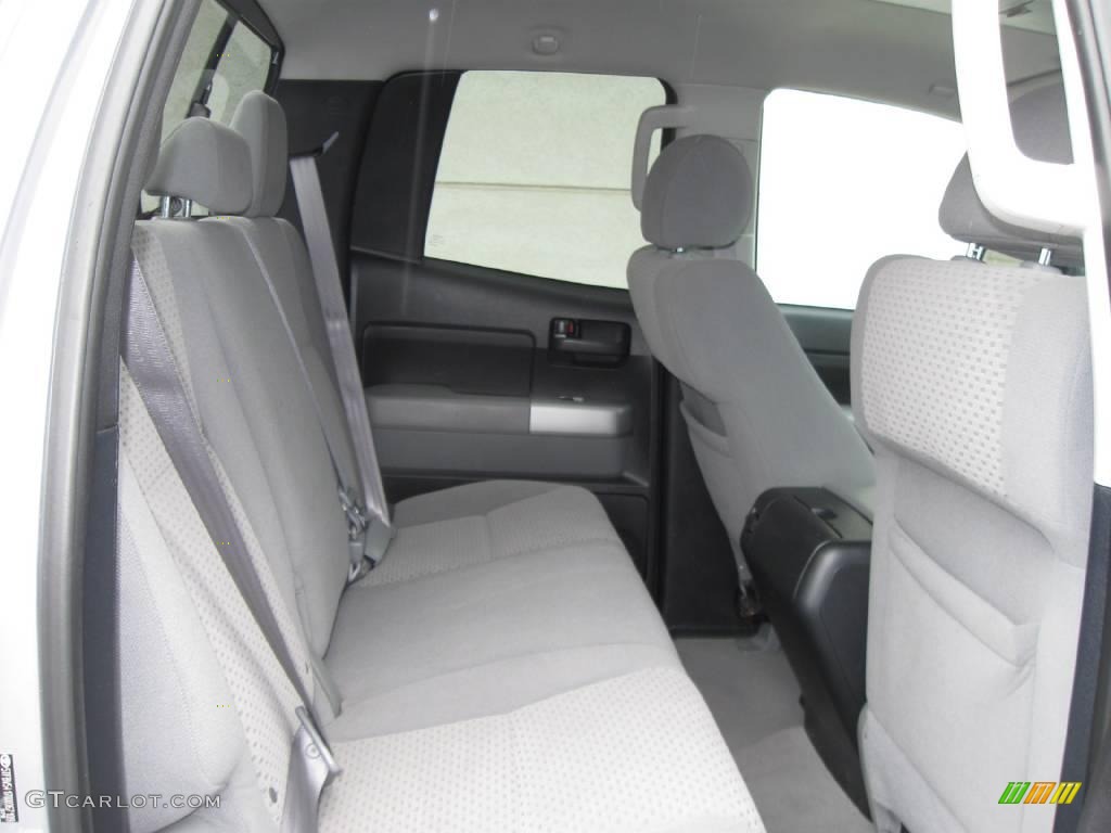 2008 Tundra SR5 Double Cab 4x4 - Silver Sky Metallic / Graphite Gray photo #6