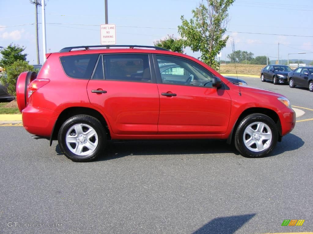 2007 RAV4 4WD - Barcelona Red Pearl / Taupe photo #16