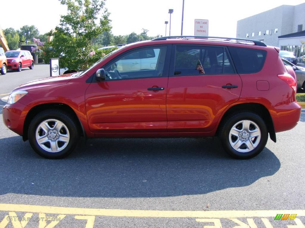 2007 RAV4 4WD - Barcelona Red Pearl / Taupe photo #18