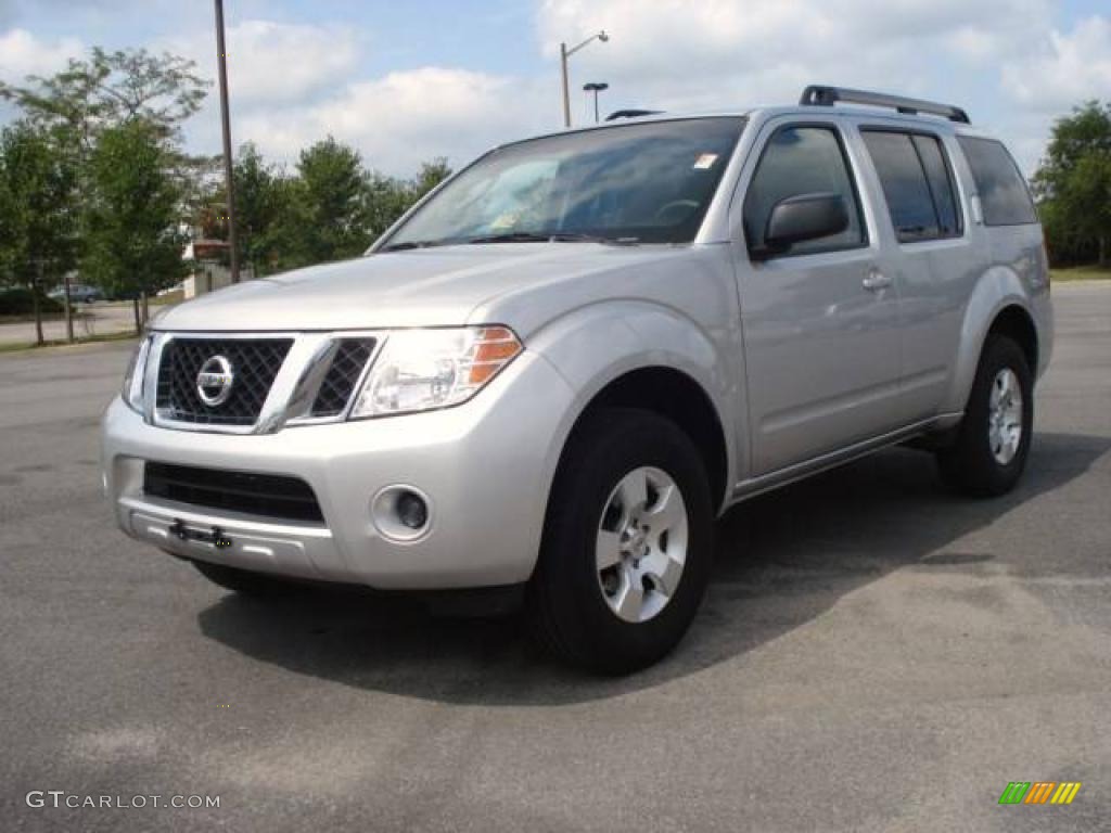 2008 Pathfinder S - Silver Lightning / Graphite photo #1