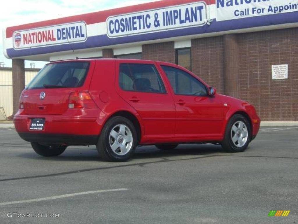 2001 Tornado Red Volkswagen Golf GLS 4 Door 14646867 Photo 35