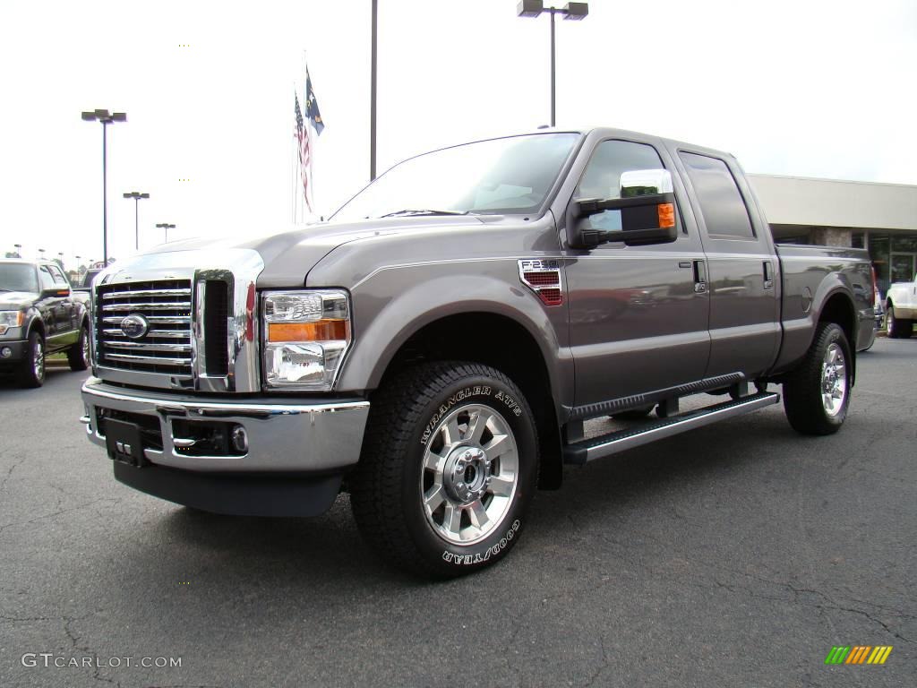 2010 Sterling Gray Metallic Ford F250 Super Duty Lariat Crew Cab 4x4