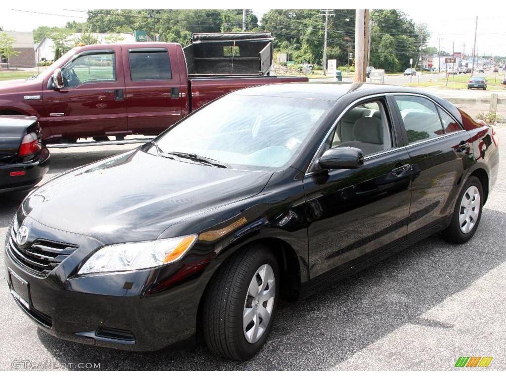 2008 Camry LE - Black / Ash photo #1