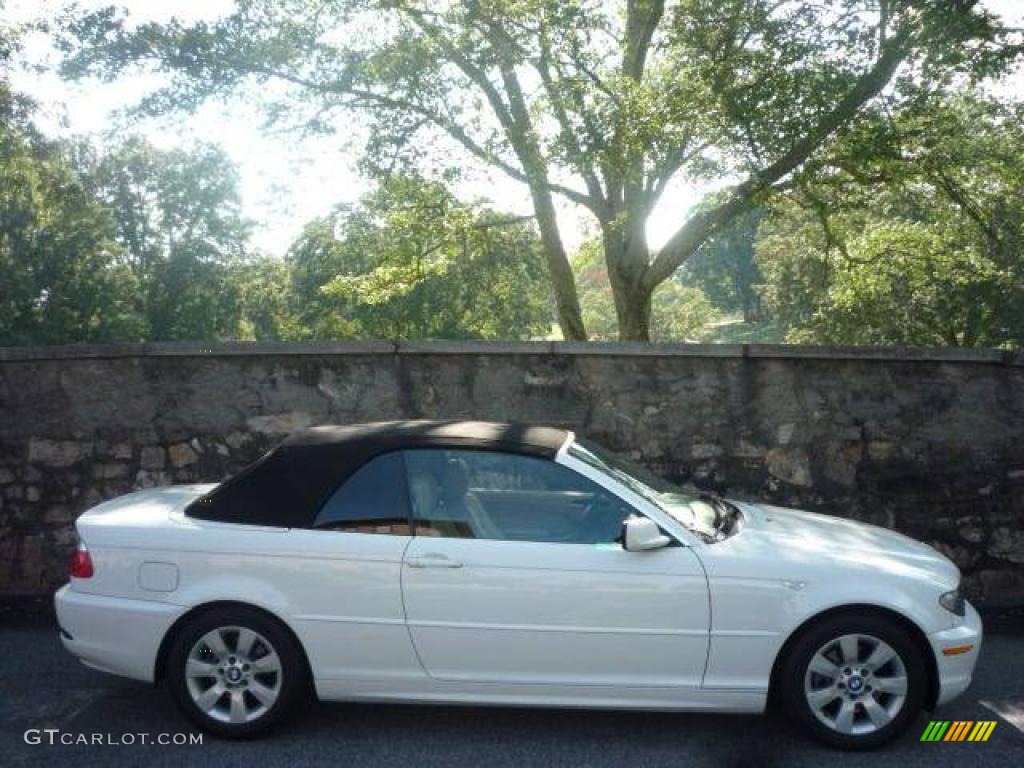 2006 3 Series 325i Convertible - Alpine White / Sand photo #14