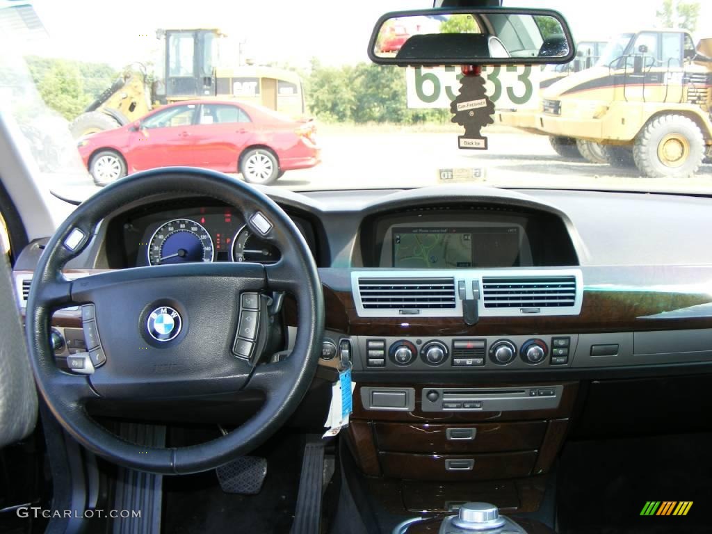 2006 7 Series 750Li Sedan - Jet Black / Black/Black photo #10