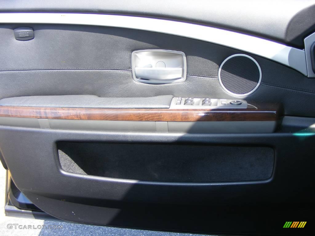 2006 7 Series 750Li Sedan - Jet Black / Black/Black photo #23