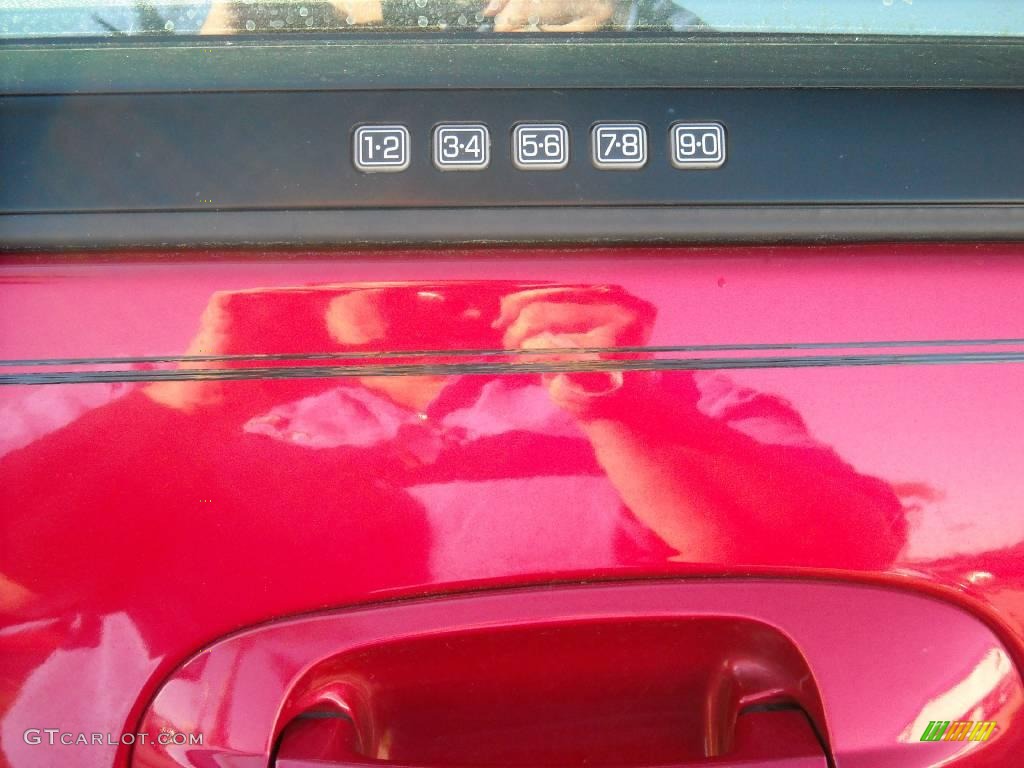 2003 Expedition XLT - Laser Red Tinted Metallic / Flint Grey photo #14
