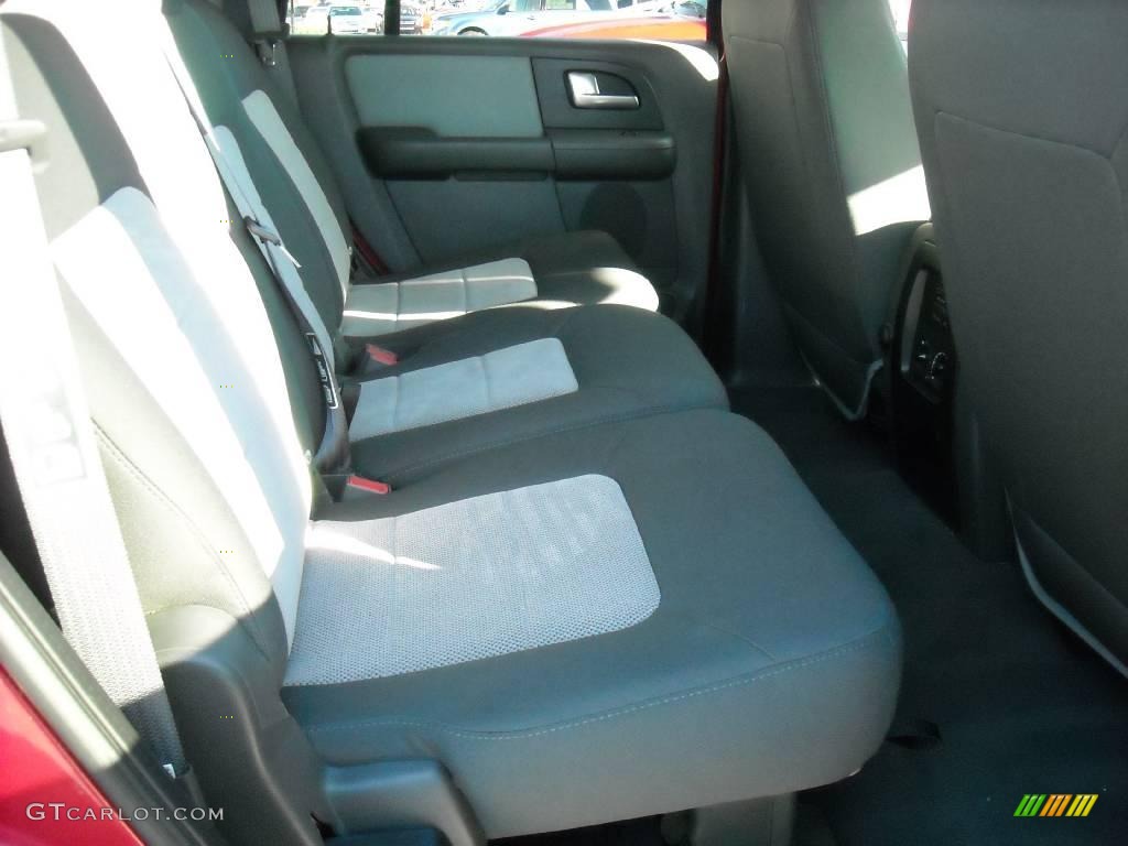 2003 Expedition XLT - Laser Red Tinted Metallic / Flint Grey photo #27