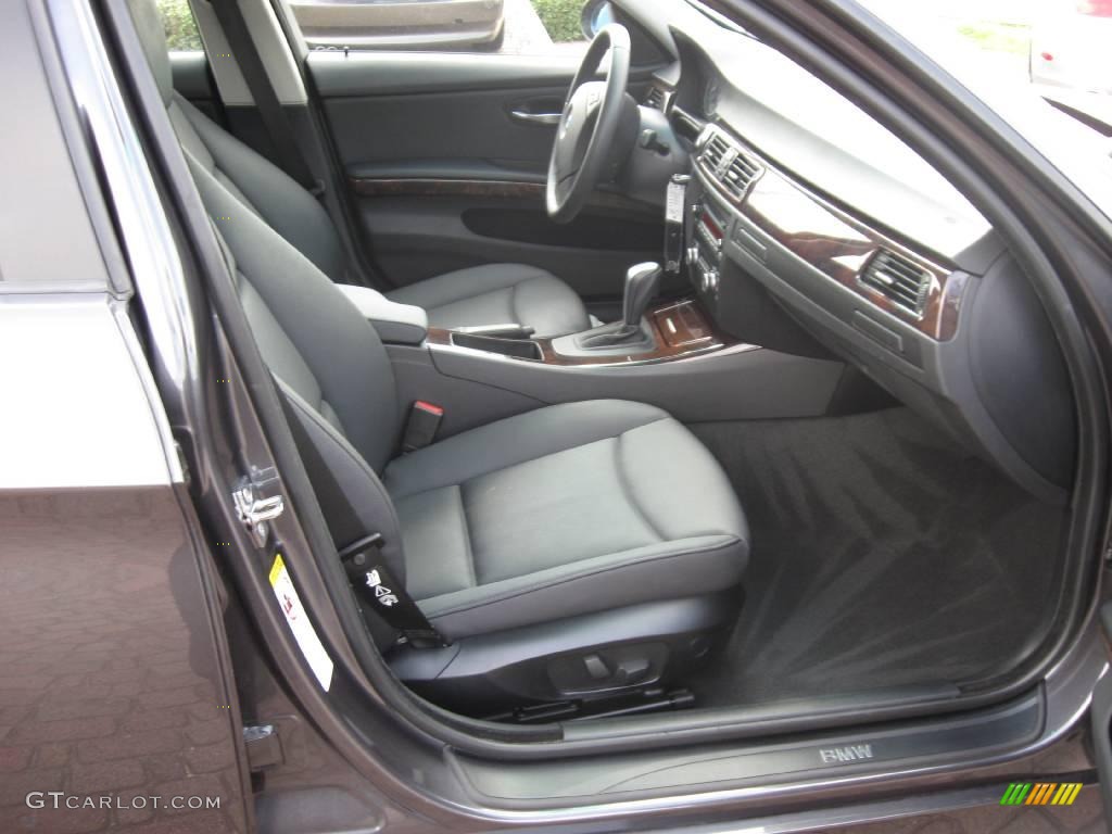 2008 3 Series 328i Sedan - Sparkling Graphite Metallic / Black photo #15