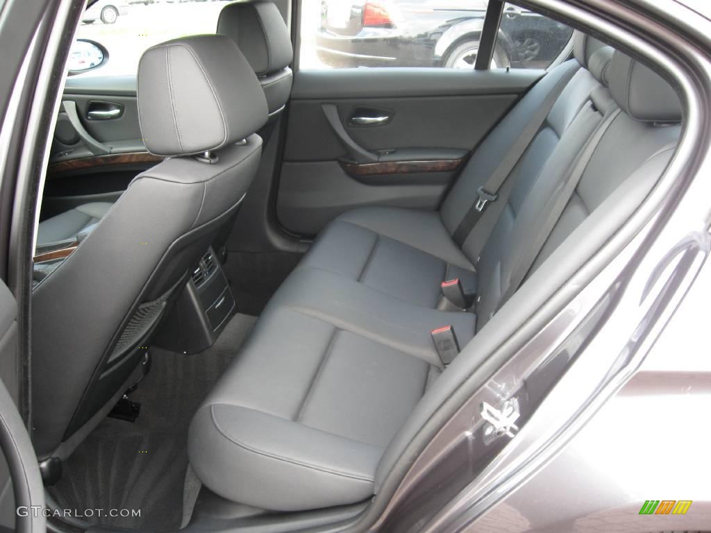 2008 3 Series 328i Sedan - Sparkling Graphite Metallic / Black photo #19