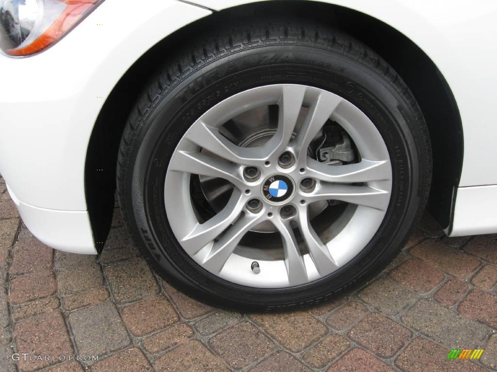 2008 3 Series 328i Sedan - Alpine White / Beige photo #6