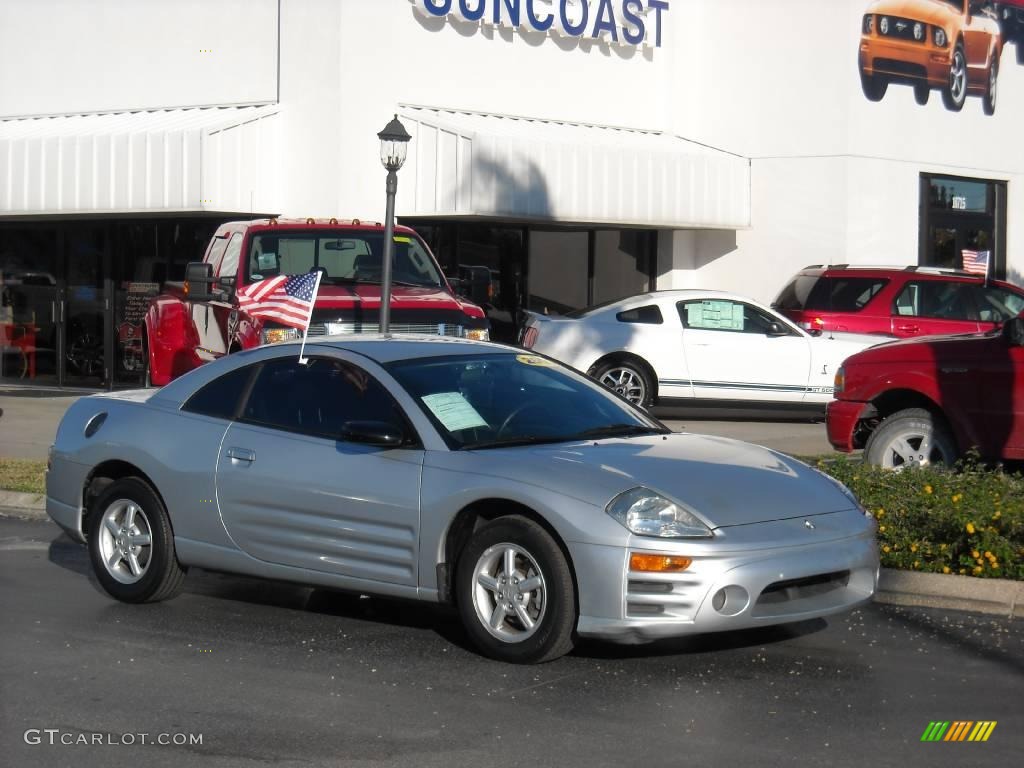 2003 Eclipse RS Coupe - Sterling Silver Metallic / Midnight photo #1