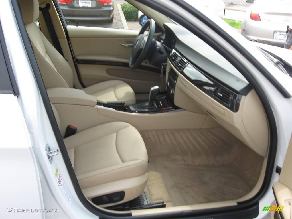 2008 3 Series 328i Sedan - Alpine White / Beige photo #15