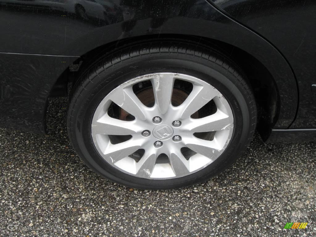 2006 Accord EX-L V6 Sedan - Nighthawk Black Pearl / Ivory photo #4